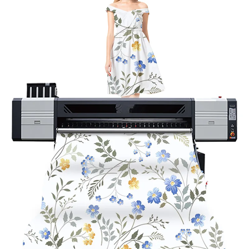 Large Format Tshirt Printing Machine Plotter Digital Textile Sublimation Inkjet Printer For Sublimation Textile