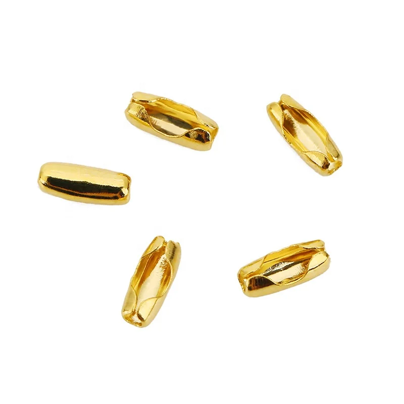 Factory Price Stainless Steel Findings Buckle Connector Jewelry Making Supplies Clasps For Bead Ball Chain Connector