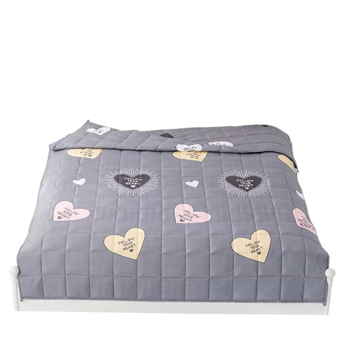 2022 Custom 15lbs 20lbs Organic Cotton Kids Sensory Autism Weighted Blanket