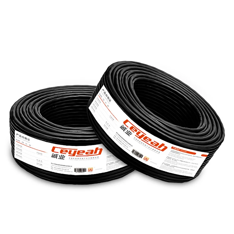 Professional Audio S8 Speaker Power Wire HIFI Stage Speaker Cable 2x2.0mm OFC Copper 2 Core Al Foil Shielded 100M