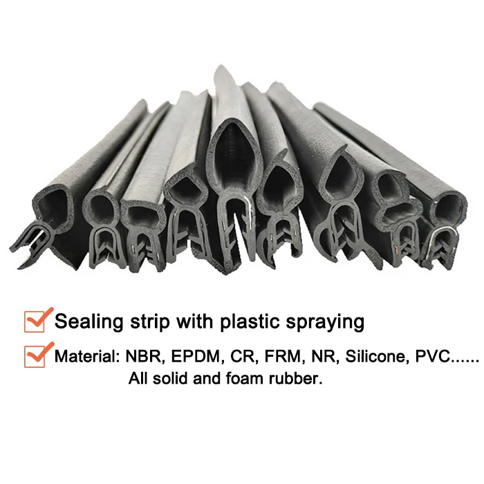 B-Shape Door Rubber Seal Strip Weatherstrip Self Adhesive Hollow for Car