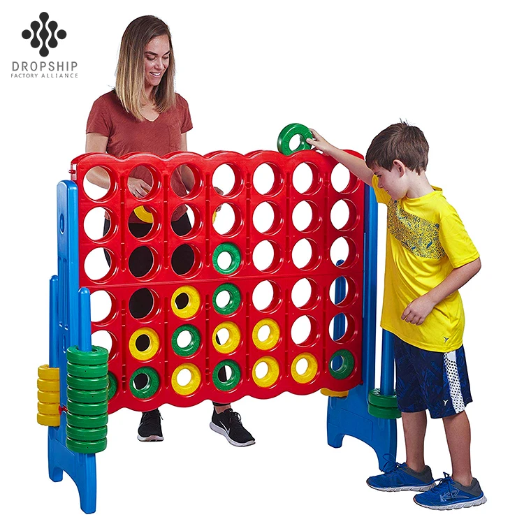 DS-TY1001 amazon hot sale connect 4 strategy board game classic yard games giant  In a row