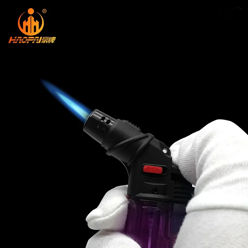 HP-K302 Middle and mini size Torch gas lighter Refillable Cakmak Butane Gas Electronic Lighter