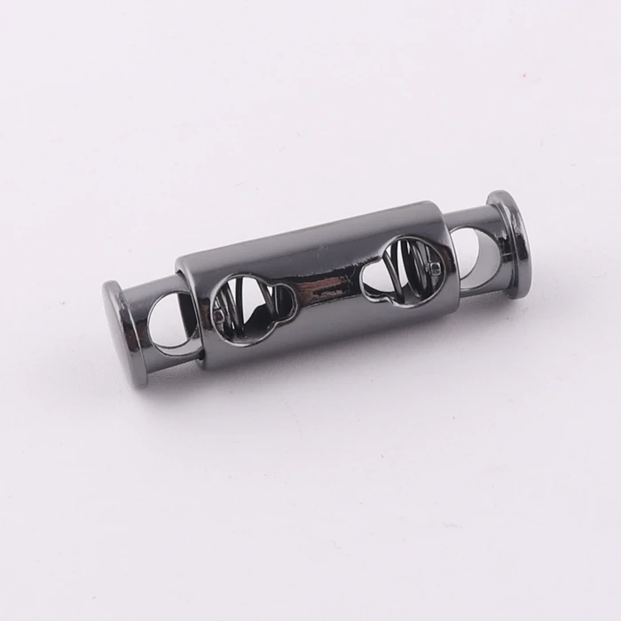 Оптовая продажа, регулируемый двойной металлический шнур с металлическим отверстием