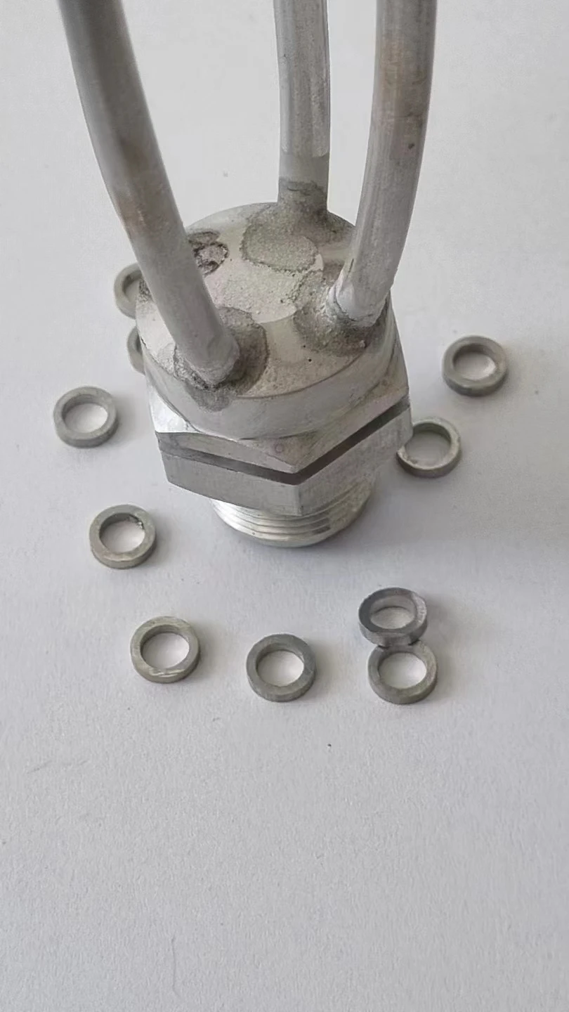 er4047 welding brazing o ring silicon round flux cored circle silver