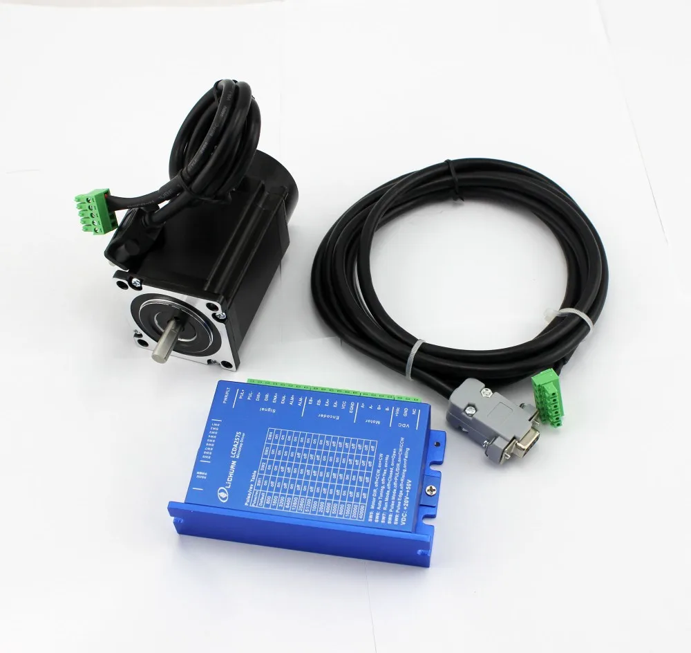 Lichuan Nema 17 Stepper Motor LC42H249 with driver set LCDA257S 0.48nm Cable Nema17 Step Motor for DIY 3D Printer CNC Robot XYZ