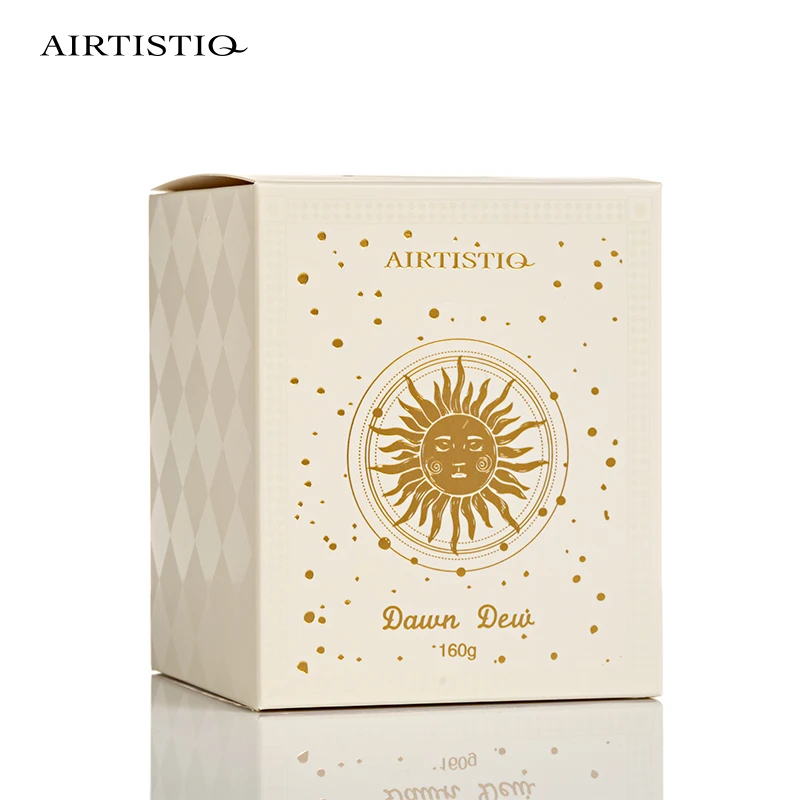 Hot sale home fragrance moon star design aromatherapy ceramic candle jar soy wax candle