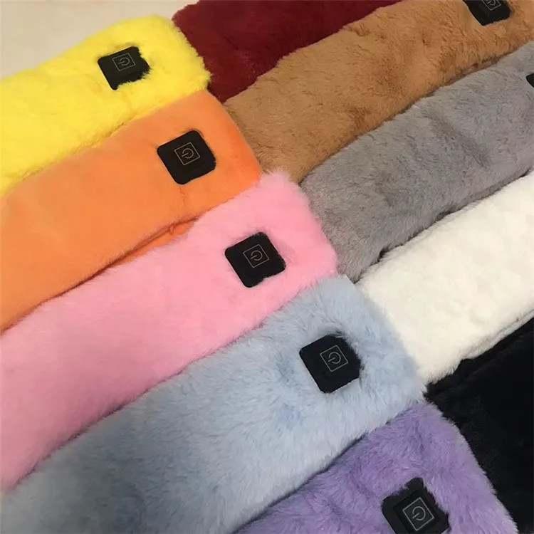 Factory Supply Guaranteed Quality Women Heated Scarf Neck Mini Heated Neck Wrap Winter USB Heated Neck Warmer Scarf