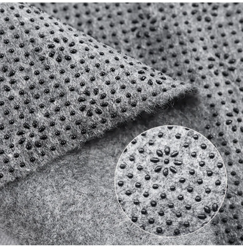 Anti-skidding Rug Pad for Tufting and Making Grey Grippy Backing Fabric Carpets Gun Support Customization