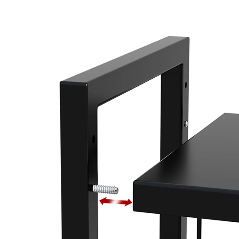 Strong load bearing metal expandable microwave shelf storage holders & racks microwave oven rack