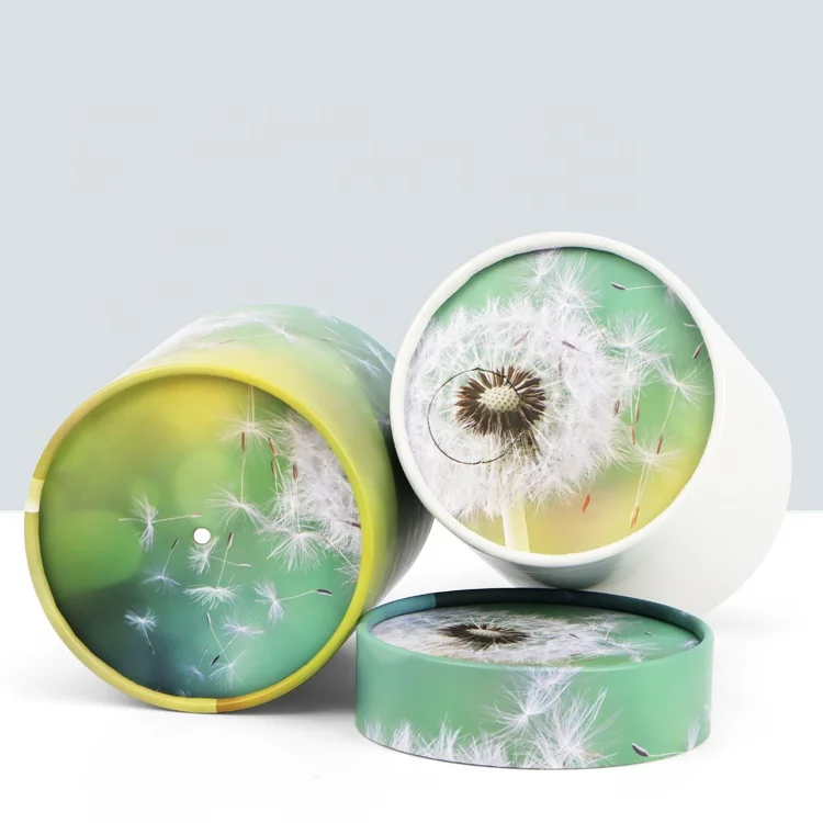 Funeral supplies paper scattering tube animal casket cremation ashes urn biodegradable pet coffin