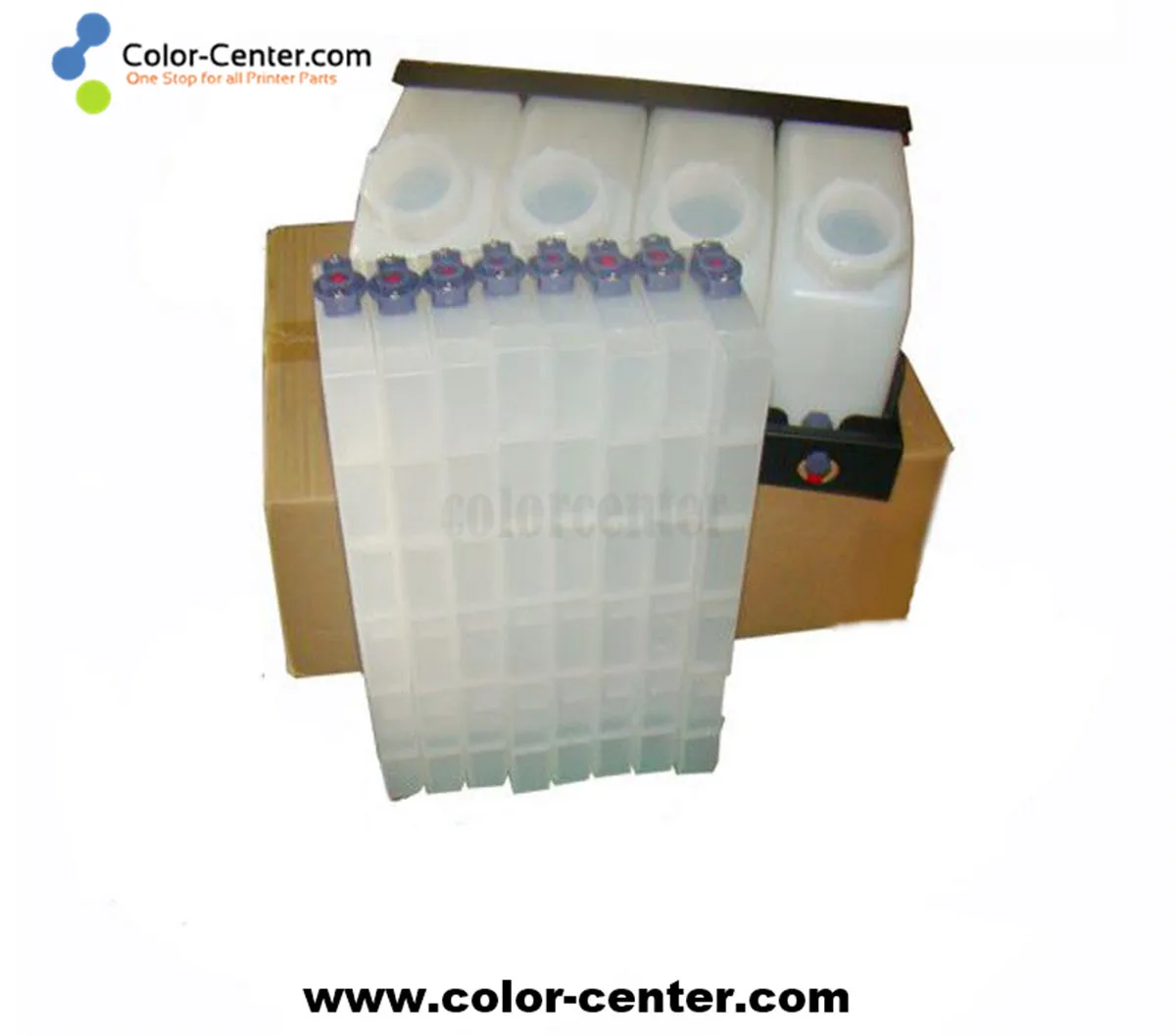 Bulk Ink System with Vertical Cartridges for Roland Ra640 / Re640 / Vs300 / Vs420 / Vs540 / Vs640 4X8 Vertical CISS