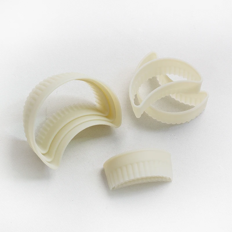 Set 7-piece Bread Biscuit Mold Nylon/PA plastic Moon shape food grade cookie cutter