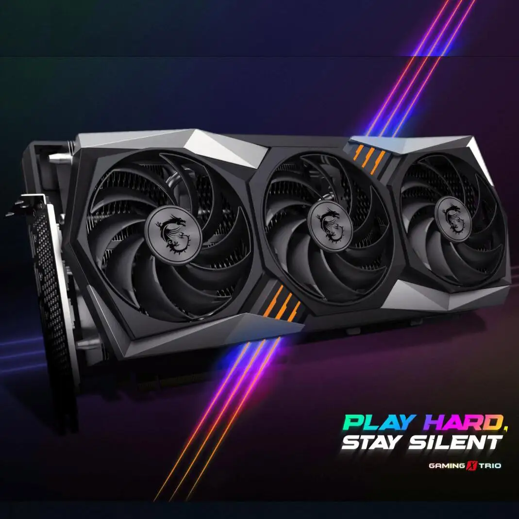 Видеокарта April M S I RX 6800XT Gaming X TRIO 70MH/S hashrate