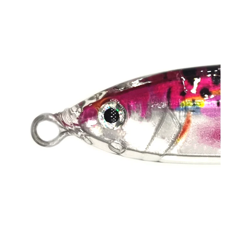 OEM Resin Jigs Fishing Lure Isca Artificial 28g 56g 84g Metal Lead Head Casting Bait 3D Eye Trolling Slow Pitch Jigging Lures