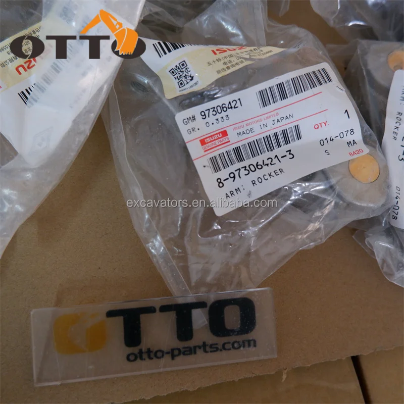 OTTO ZX240-3 Excavator 4HK1 Engine parts 8973064213 8-97306421-3 Rocker Arm