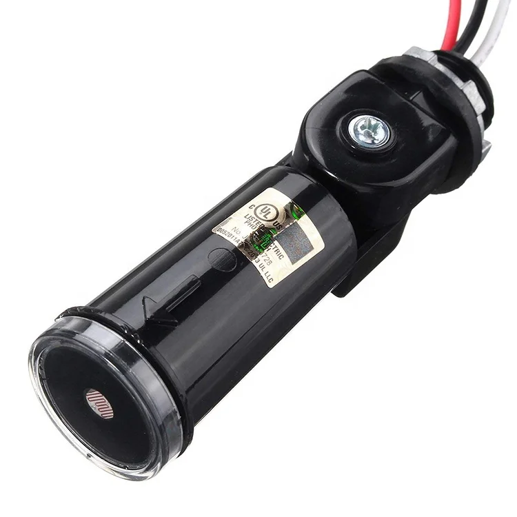 LED Swivel Mount Photo Control 120-277V Dusk to Dawn Photocell Sensor, Photocell for Wall Packs