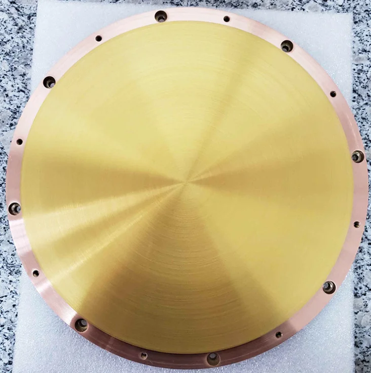 4N-5N (99.99%-99.999%) High Purity Gold Sputtering Target Au Target