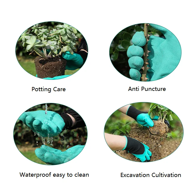 2024 Новые товары женские мужские садовые перчатки рабочие для удобного копания