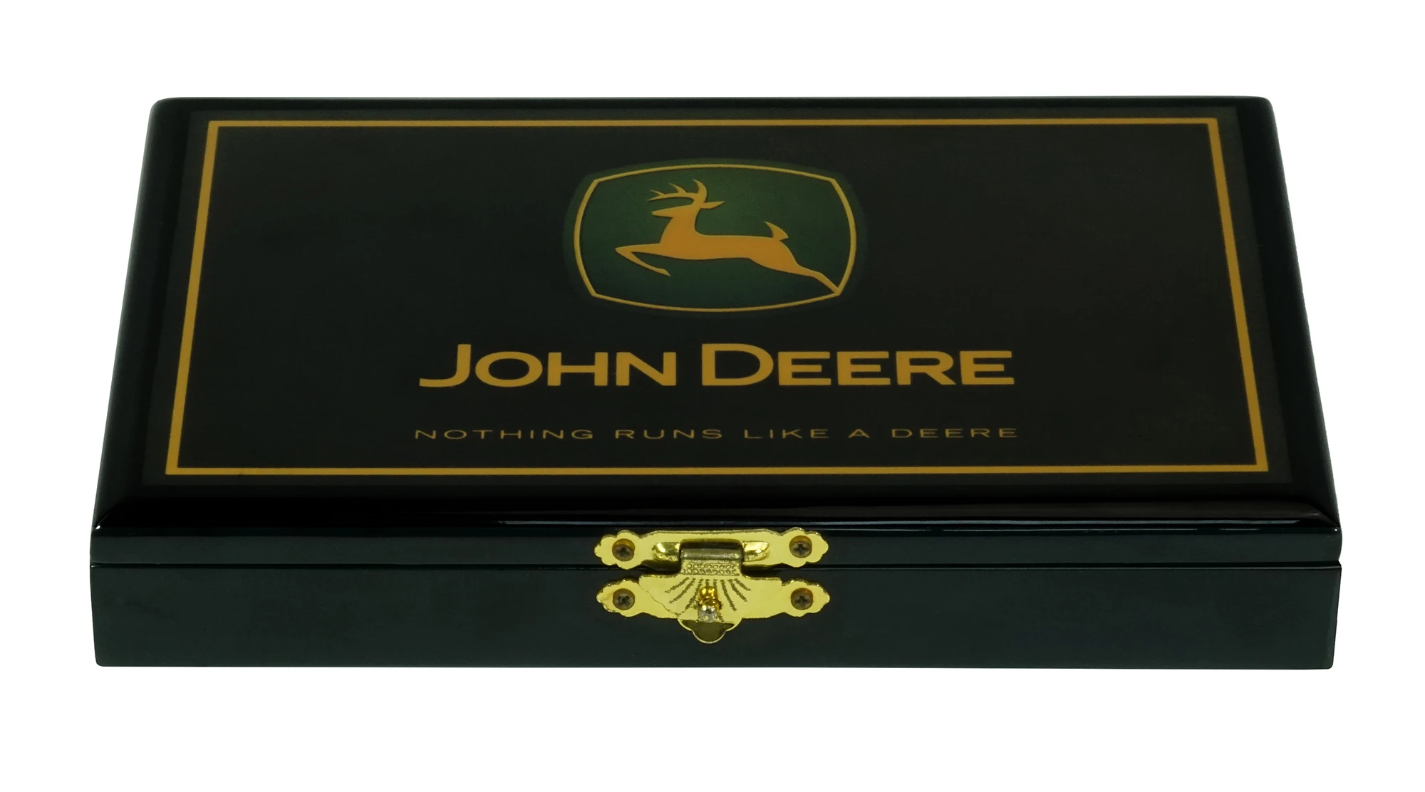 Sonny Custom Logo Fancy Gloss Double 6 Wooden Box Domino Storage Box