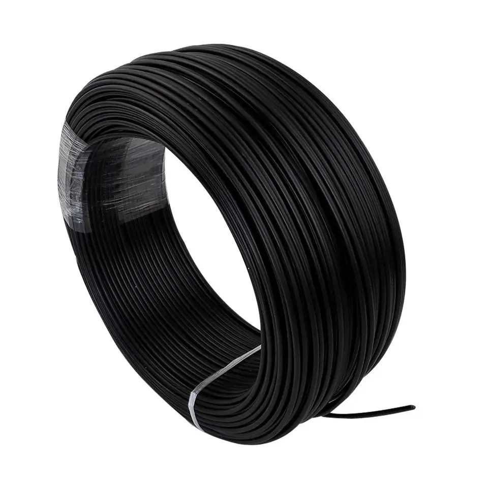 PMMA end glow 1.0mm to 3.0mm with Black PE Jacket Fibre Optical Cable for swimming Pool bottom stars
