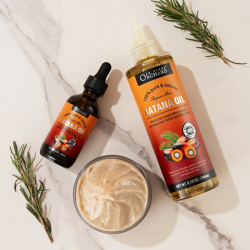 Custom Private Label Natural Hair Care Treatment Batana Oil Prevents Hair Loss Batana Oil For Hair Growth
