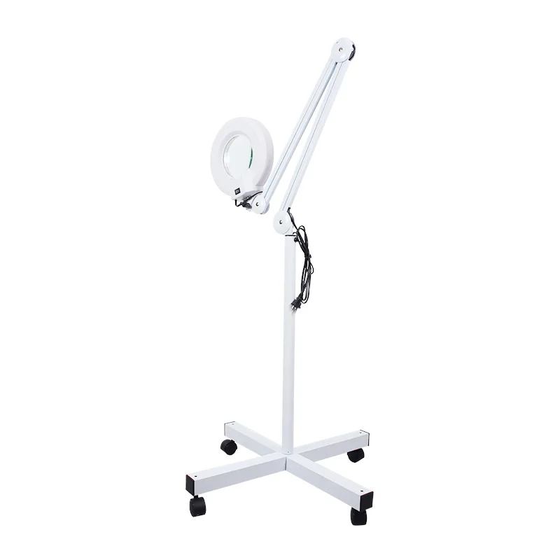 Hot Sale Beauty Salon Adjustable Led Magnifier Lamp Beauty Equipment Lash Lamp with Magnifying Lamp Led Made