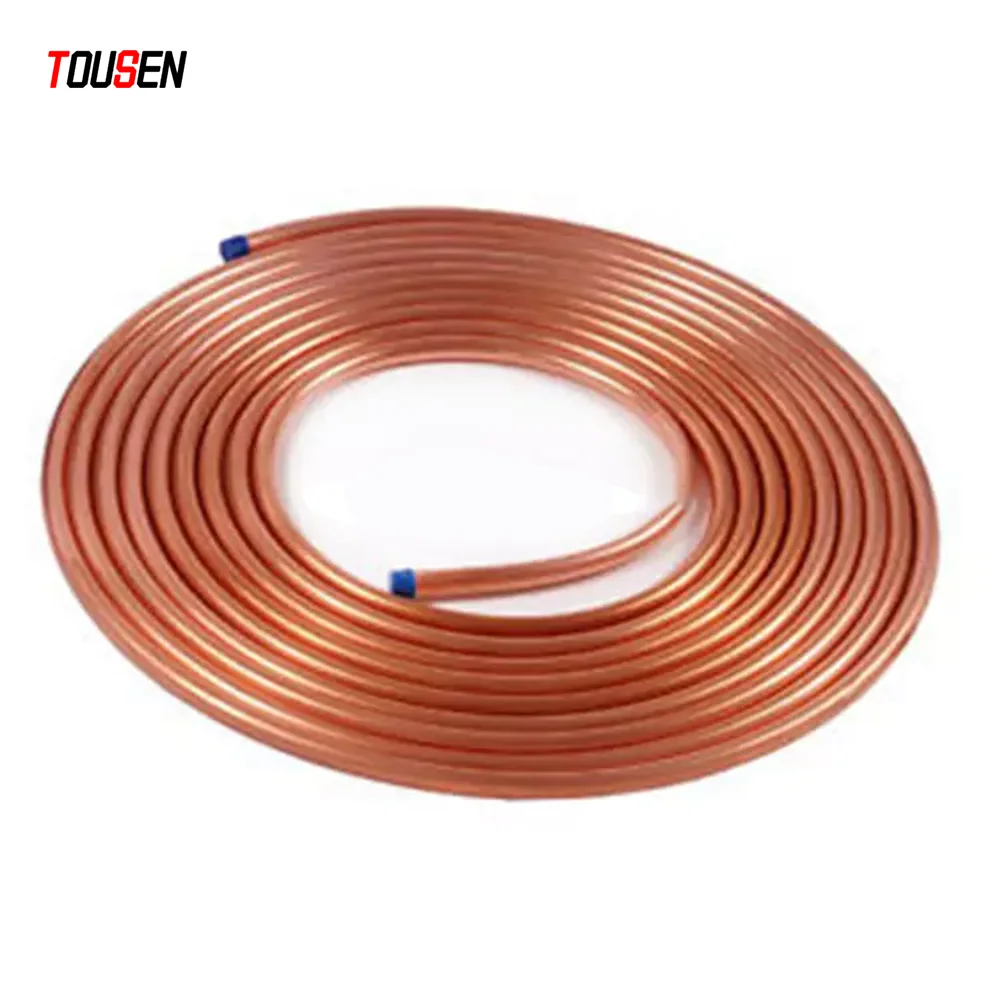 Air Conditioner Pancake Coil Copper Copper pipe for refrigerator Manufacturer hot sale copper pipe tube