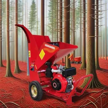 Hammer wood crusher Grinding wood chip crusher Wood cutting machine