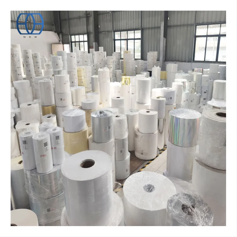 label making white waterproof semi gloss self adhesive paper colored