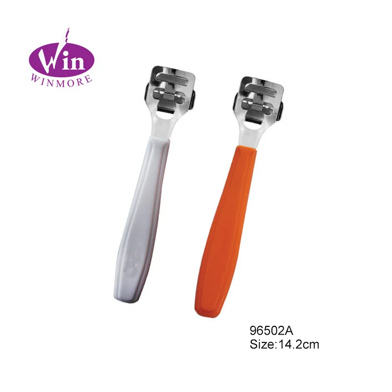 pedicure foot corn cutter with plastic handle callus remover cutter scraper foot cutter