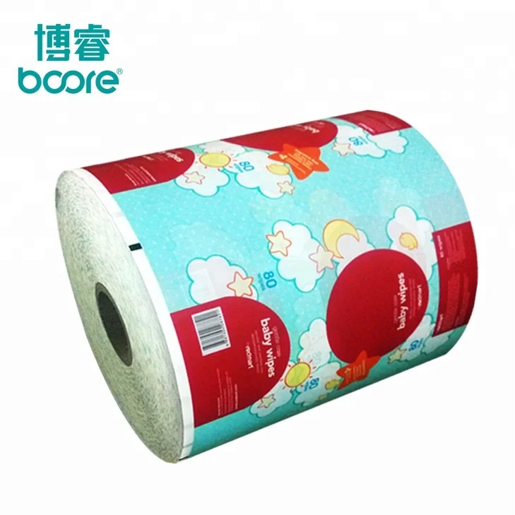 Qingzhou Bright PET/PE Wet Wipes Packaging Film