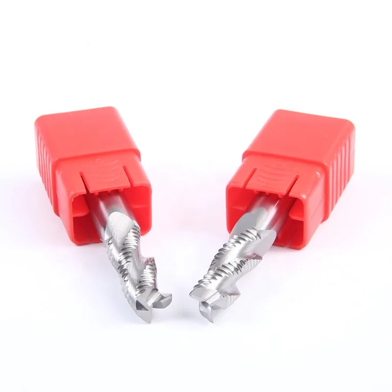 CNC Milling cutters DLC coated  Carbide Endmill  3 Flute router bit Cutting Special Milling Aluminum Brazed Square Flat End Mill