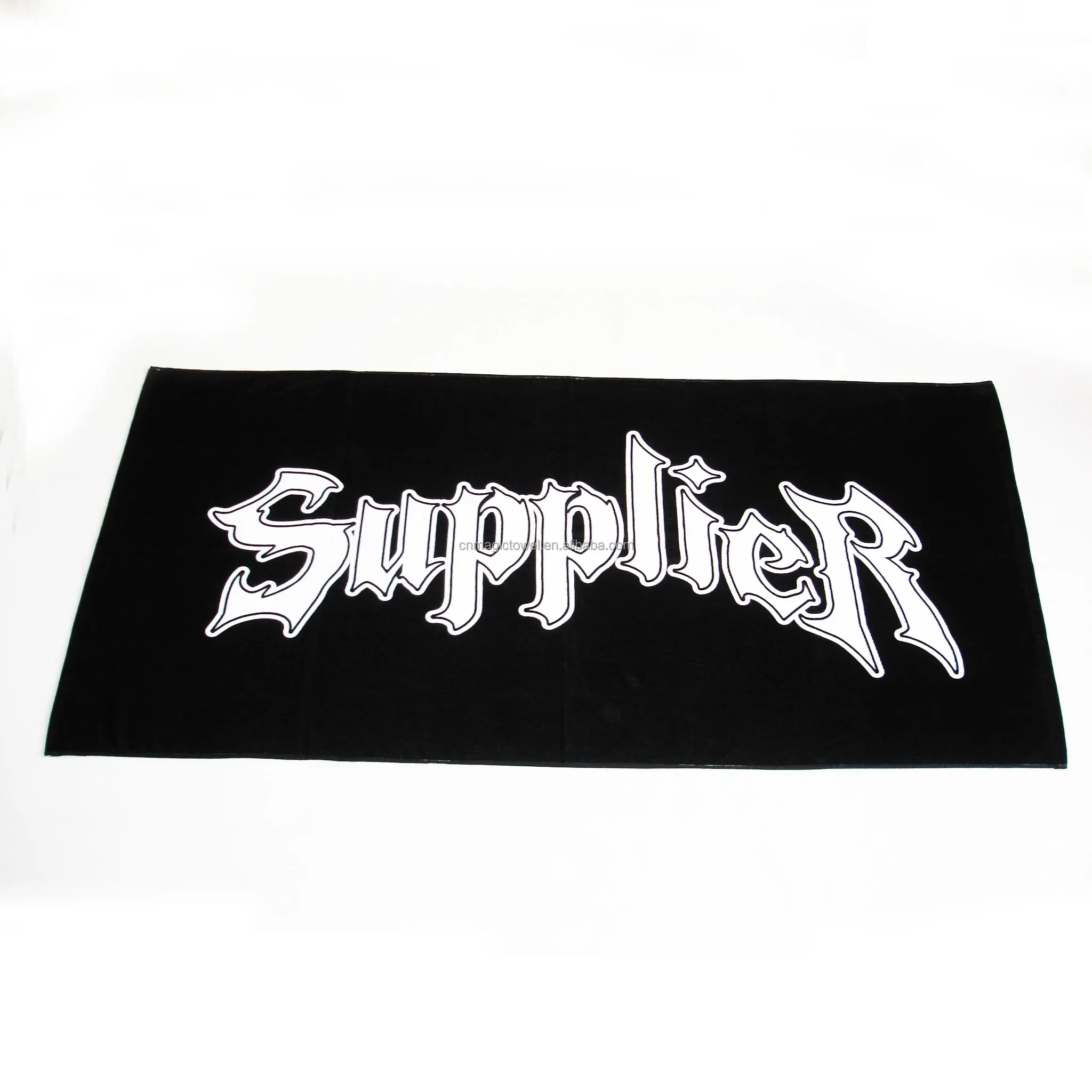 Factory low price high quality summer extra large softer velour custom logo print 100%cotton  beach towel
