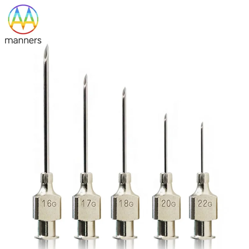 Stainless Steel Syringe Needle Dispensing Needle with Luer Lock