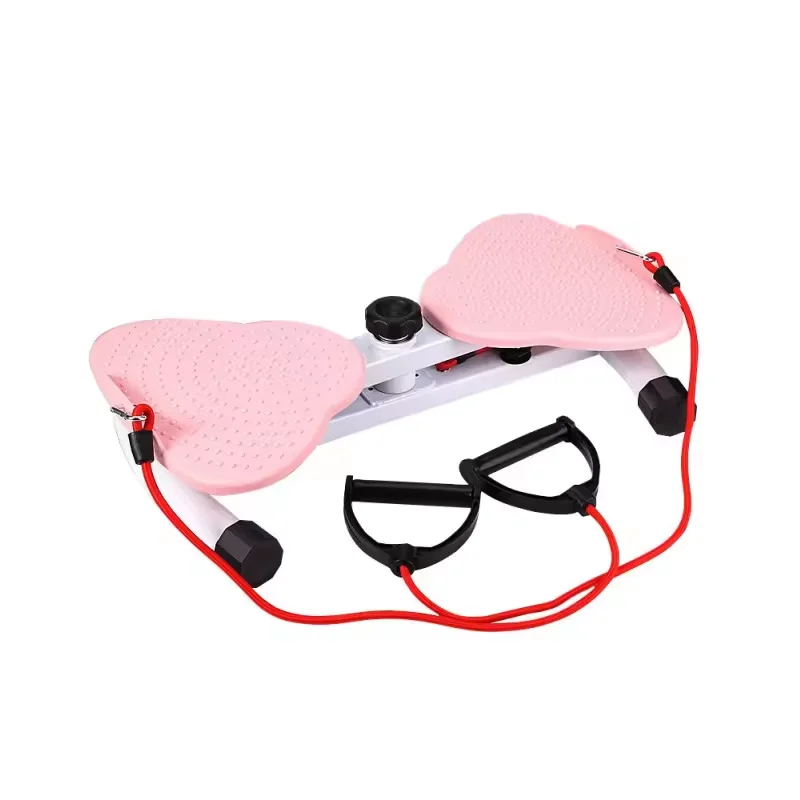 Waist twisting machine adjustable resistance tension rope turntable silent home female sports waist twisting machine