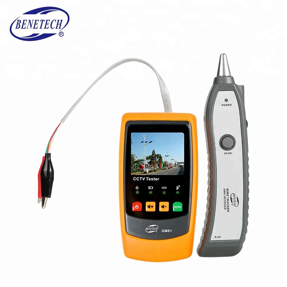 GM61 высокая производительность цифровой CCTV тестер с ЖК дисплей