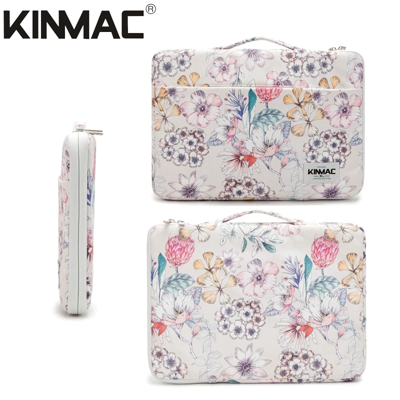Kinmac Flower 04 360 Protective Water Resistant 15 inch 15.6 inch Laptop Notebook Case Bag Sleeve for 15.6 inch Laptop