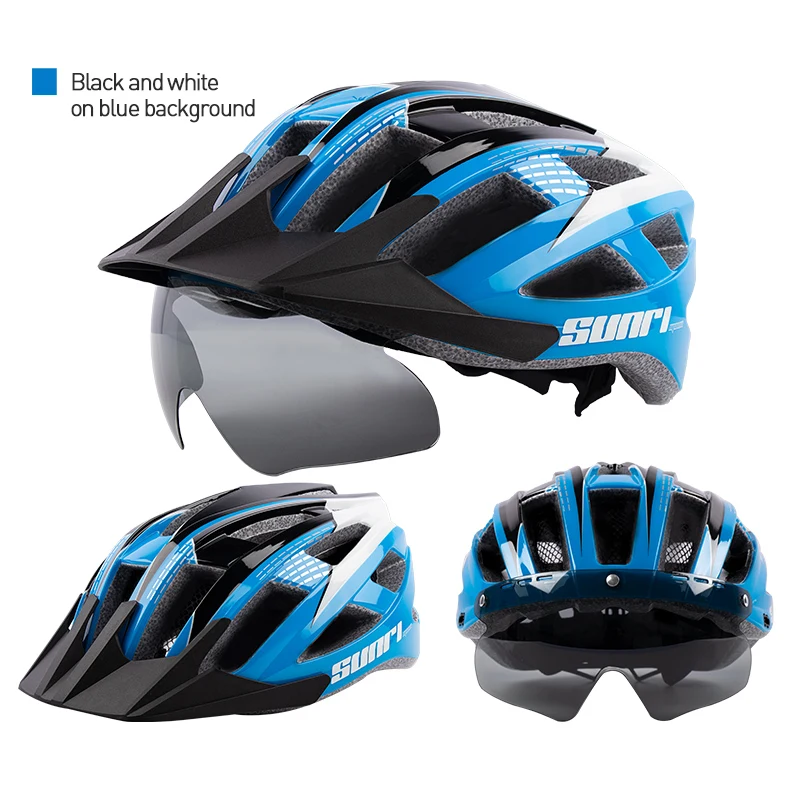 SUNRIMOON capacete ciclismo mountain bikes helmet for bikers Adult Cycling Bike Helmet Magnetic Bicycle Tail Light