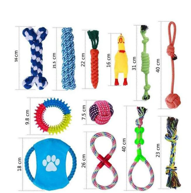 
2021 Amazon hot sale Cotton rope chew toy dog funny interactive toy 