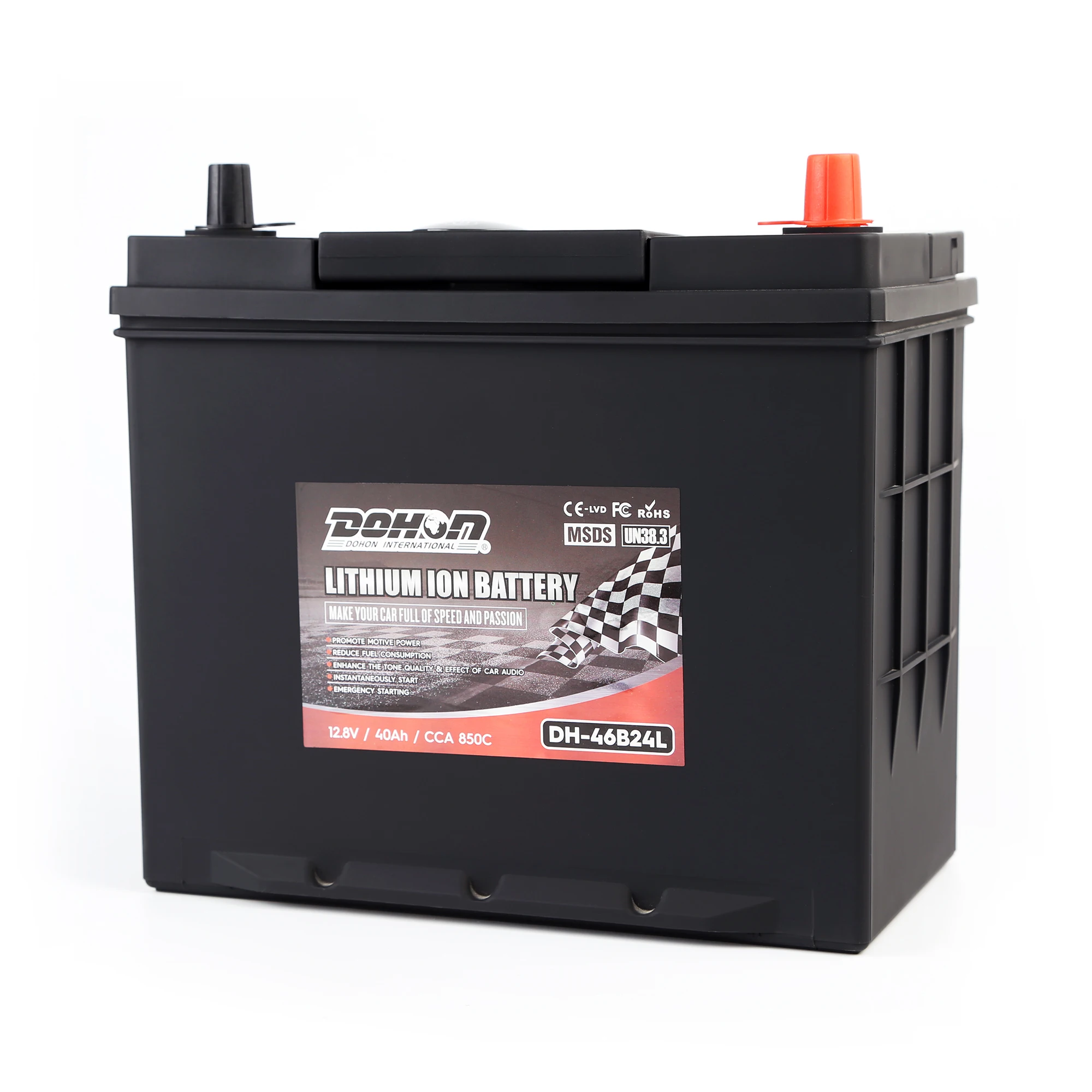 lithium ion batteries 12v 200ah solar battery 12v 40ah Car Battery For Manufacturing Plant