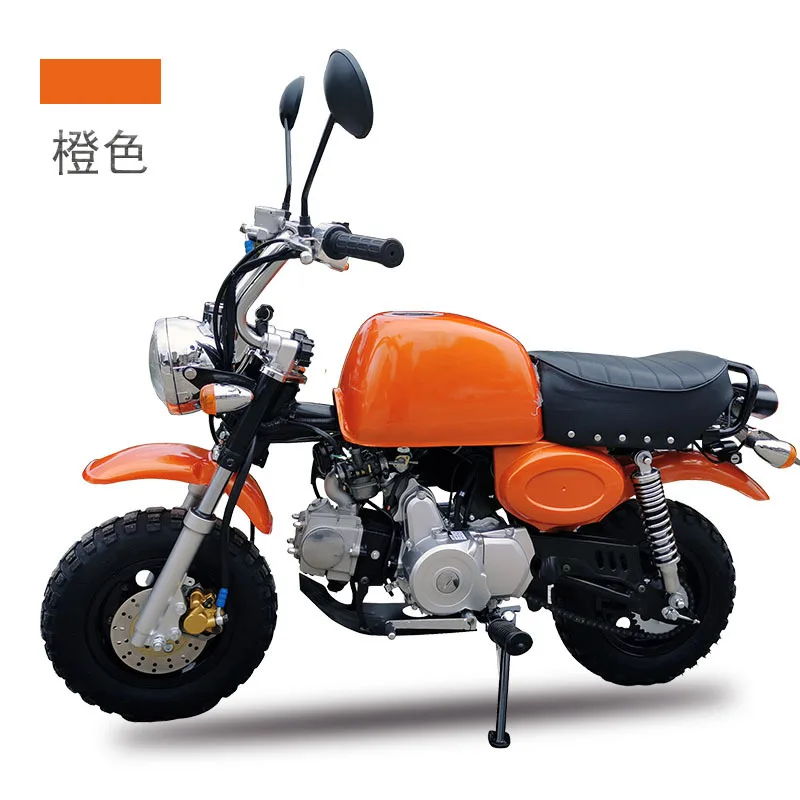 125CC мини легкий вес газовые мотоциклы четырехтактный Электрический старт внедорожный ретро мотоцикл