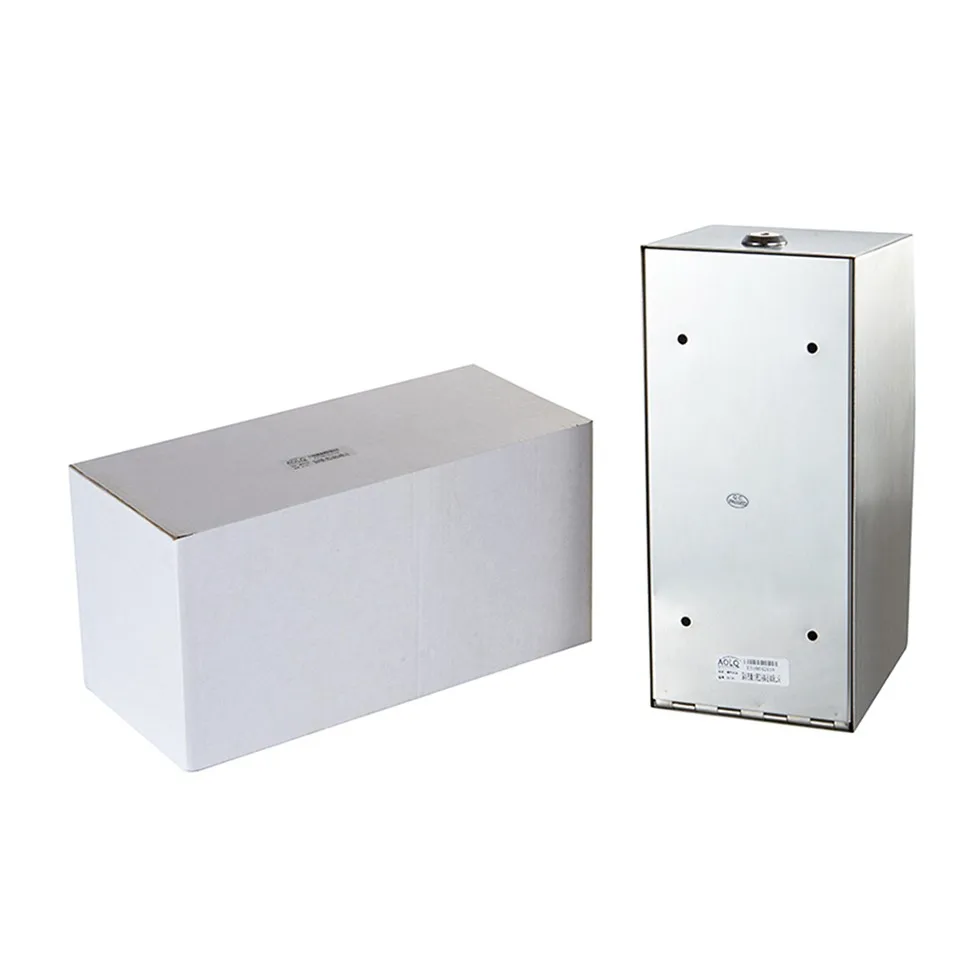 Hotel Restaurant mini Wall mounted Interfold Stainless steel brushed mirror Toilet tissue paper hand towel dispenser holder