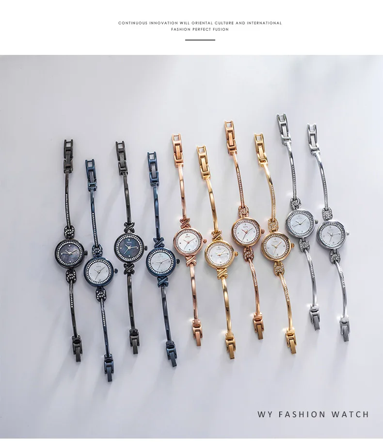 Raymons WY-021 Women Hot selling promotion Christmas bracelet watches fashion luxury custom logo