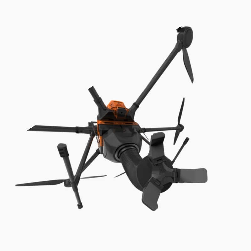 RTK GPS Position Supported Drone Robot With Remote Control For River Inspection