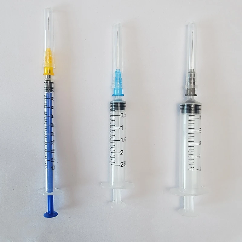 GooDoctor Disposable Empty Injection Animal Hypodermic Plastic Veterinary Syringes for cat