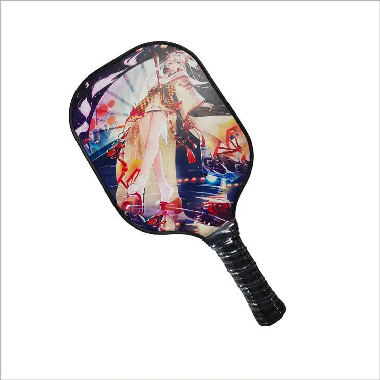 SWEET supplier custom logo raw graphite 3k 12k 18k carbon face 10mm 13mm 16mm honeycomb PP pickleball paddle