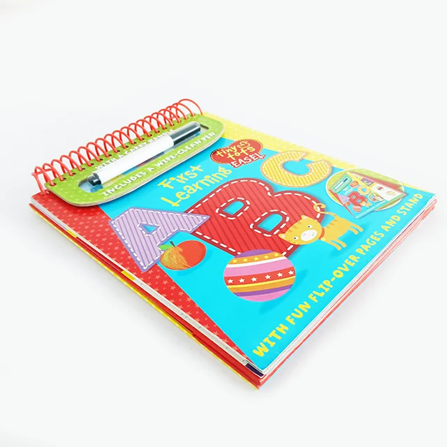 Высококачественная чистая детская книга для обучения цифрам и буквам необычная раскраска детей с маркировкой