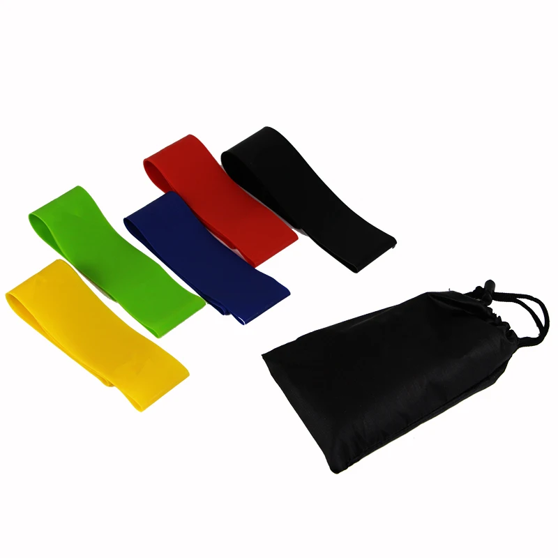 Top Rated High Quality Workout Best Resistance Bands Flexibility Eco Friendly Set of Stretch Band Bodybuilding Women