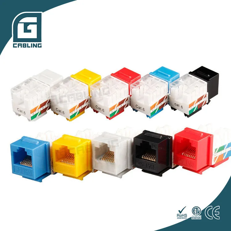 Сетевой keystone Cat6 Cat6a RJ45 UTP неэкранированный разъем jack cat5e 8P8C Cat 5e